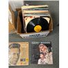 Image 2 : 2 Boxes of Vinatge Records (John Wayne, Kenny Rogers, etc)