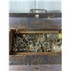 Image 2 : A Vintage Ferrier's Toolbox full of Buckles, etc.