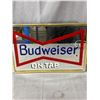 Image 2 : Light Up Mirrored Budweiser Sign 17.5" x 13"