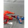 Image 2 : Lot of 3 Vintage Toy Guns. Ringling Brothers and Atomic Have Sounds, Other is a Water Gun