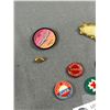 Image 2 : Lot of Vintage WWII And Older Buttons, Red Cross, Masonic Etc