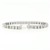 Image 4 : 18k White Gold 12.21 ctw 37 Round Large Diamond Line Tennis Statement Bracelet