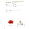 Image 8 : Large Vintage GIA NO DYE Carved Red Coral Brooch w/ Hand Engraved 18k Gold Frame