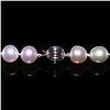 Image 3 : 11mm to 14mm South Sea Pearl 14K White Gold Necklace