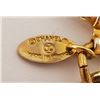 Image 3 : Chanel Vintage Gold-tone Metal 31 Rue Cambon Paris Round Charm Chain Bracelet