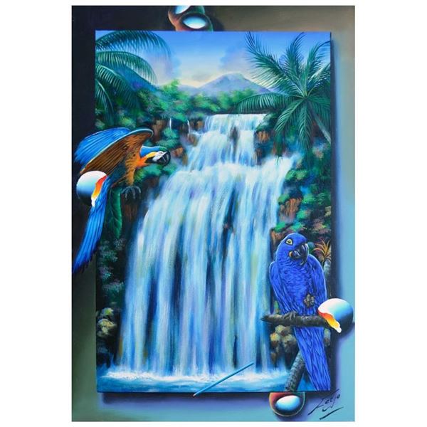 Brazilian Waterfall by Ferjo Original
