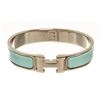 Image 1 : Hermes Palladium Clic Clac H Bangle