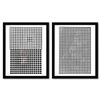 Image 1 : Eridan - 3 et TLINKO de la serie Corpusculaires (Diptych) by Vasarely (1908-1997