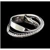 Image 1 : 0.25 ctw Diamond Ring - 14KT White Gold