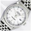 Image 1 : Rolex Mens Stainless Steel White Index 36MM Datejust Wristwatch
