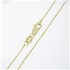 Image 6 : Estate 18k Yellow Gold 0.70 ctw Sapphire Flower Cluster Petite Pendant Necklace