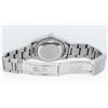 Image 4 : Rolex Mens Stainless Steel Quickset Gray Index White Gold Fluted Bezel Oyster Ba
