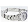 Image 6 : Rolex Mens Stainless Steel Quickset Gray Index White Gold Fluted Bezel Oyster Ba