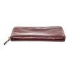 Image 4 : Prada Burgundy Leather Zippy Wallet