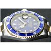 Image 2 : Rolex Mens 18K Yellow Gold And Stainless Steel Blue Submariner 40MM