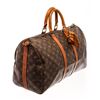 Image 3 : Louis Vuitton Brown Monogram Canvas Keepall Bandouliere 45 Travel Bag