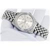 Image 3 : Rolex Mens Stainless Steel Silver Index Diamond Bezel Datejust  36MM