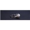 Image 3 : Platinum & South Sea Pear Ring