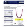Image 4 : 65.37 ctw Burmese Ruby and 9.32 ctw Diamond 14K White Gold Necklace (GIA CERTIFI