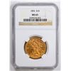 Image 1 : 1892 $10 Eagle Gold Coin NGC MS63
