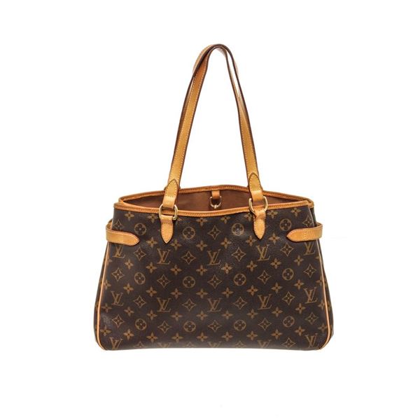 Louis Vuitton Brown Monogram Canvas Batignolles Horizontal  Shoulder Bag