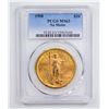 Image 1 : 1908 $20 No Motto Double Eagle Gold Coin PCGS MS63