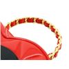 Image 2 : Chanel Red Patent Leather Heart Bag