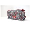 Image 2 : Chanel Red Leather Blue Multicolor Tweed Shoulder Bag