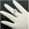 Image 3 : Vintage 14k White Gold 0.83 ctw I VVS2 Round Brilliant Cut Diamond Solitaire Rin