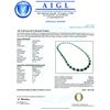 Image 4 : 29.41 ctw Emerald and 6.69 ctw Diamond 14K White Gold Necklace