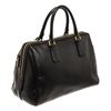 Image 3 : Prada Black Saffiano Leather Top Handle Bag
