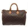 Image 2 : Louis Vuitton Brown Monogram Speedy 35 Bandouliere