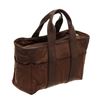 Image 3 : Hermes Brown Nylon and Leather Acapulco Tote Bag