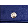 Image 5 : Chanel Blue Caviar Leather CC Button Wallet on Chain