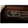 Image 7 : Prada Brown Vitello City Leather Wristlet Zip Pouch