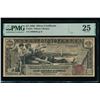 Image 1 : 1896 $1 Educational Silver Certificate PMG 25