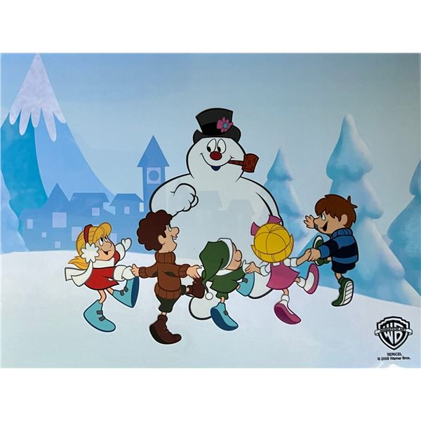 Frosty The Snowman Dancing Limited Edition Sericel Animation Art Cel