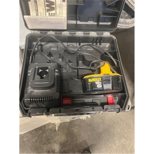 dewalt 18v battery and charger