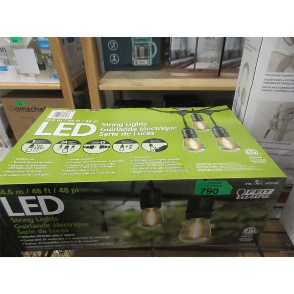 thumbnail image 2 of Feit LED String Lights - Energy Efficient Decorative Lighting For Indoor & Outdoor Use 2 of 12
