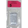 Image 1 : 1 Oz .999 Silver Johnson Matthey Bar 