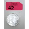 Image 1 : 1 Oz .999 Silver Indigenous/Buffalo 2-Sided Art Round 