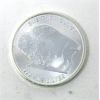 Image 2 : 1 Oz .999 Silver Indigenous/Buffalo 2-Sided Art Round 