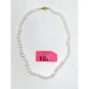Image 1 : Hand Knotted Saltwater Akoya Pearl Necklace 