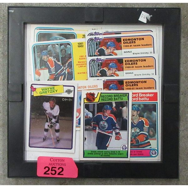 12 Wayne Gretzky 1980s Hockey Cards 