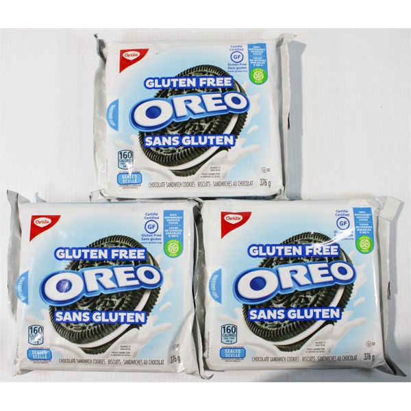3 OREO GLUTEN FREE COOKIES