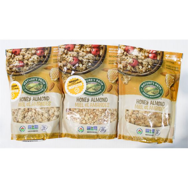 HONEY ALMOND GRANOLA WITH CHIA 3X312G