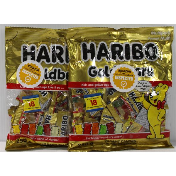 HARIBO GOLDEARS CANDY 2X18PK 