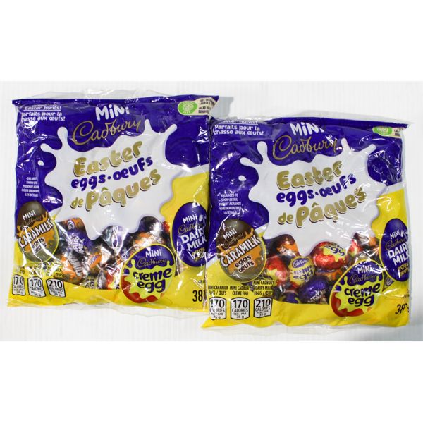 2PK CADBURY EASTER EGGS 381G