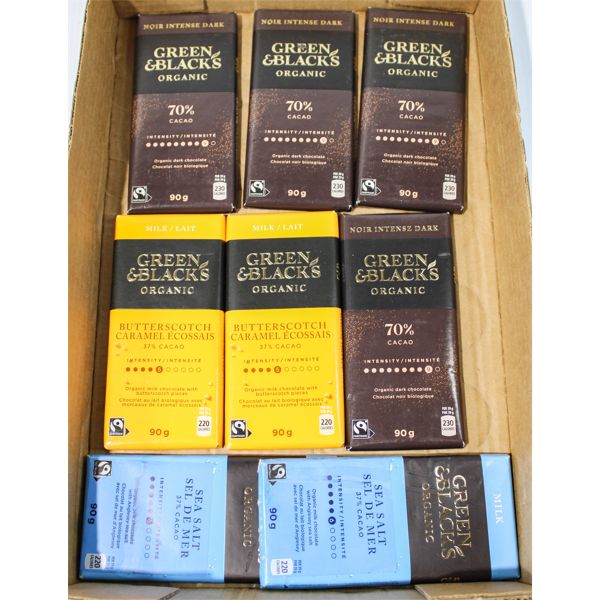 ASST ORGANIC MILK CHOC. ORGANIC 