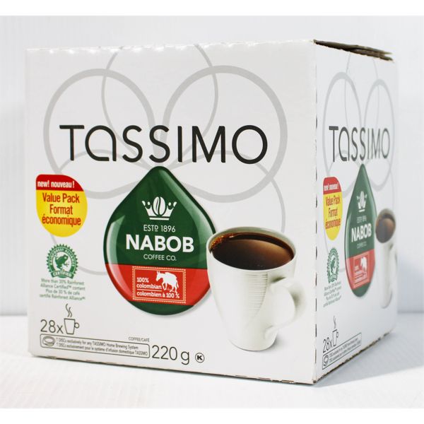 TASSIMO NABOB COFFEE DISCS 28X220G